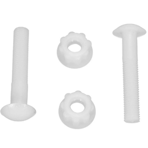 Крепление для крышки унитаза белый, пара, 5/150