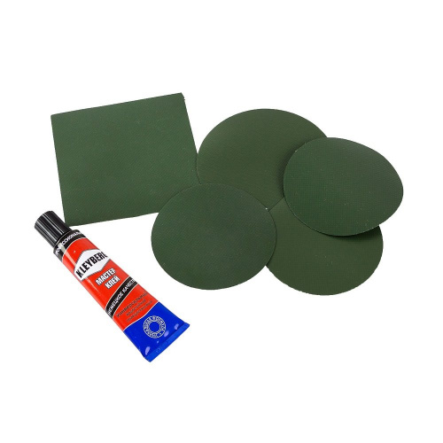 Ремкомплект для ПВХ лодок зеленый, 1/50