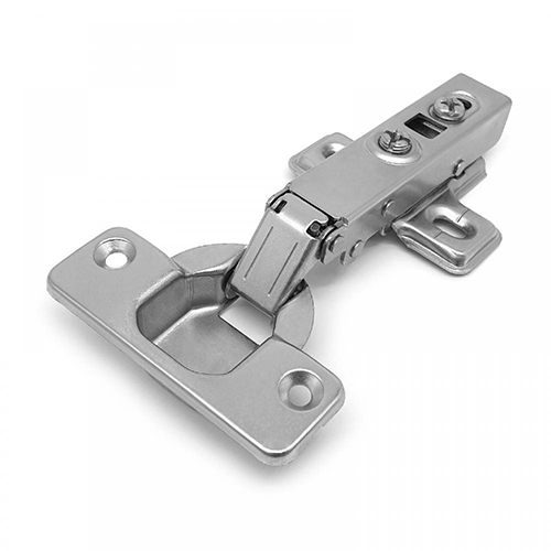 Петля мебельная StahlBuro накладная с доводчиком 1109 С Clip-On 2шт. , хром. , 1/50