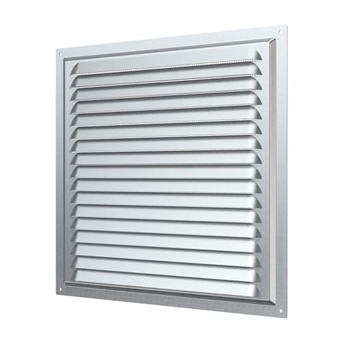 Решетка вентиляционная 300х300мм стальн. с оцинк. покр. 3030МЦ ERA, 1/18