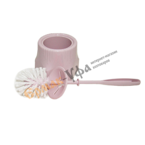Ерш для туалета Лотос с подставкой, Альтернатива, М877, 1/20