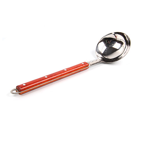 Половник из нерж. стали 40 см, с деревянной ручкой	Узбекистан, 1/150