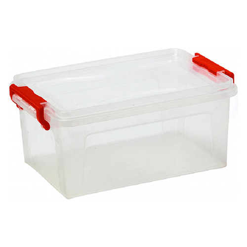 Контейнер для хранения 14л 427х289х178мм прямоугольный, прозрачный, 1/18