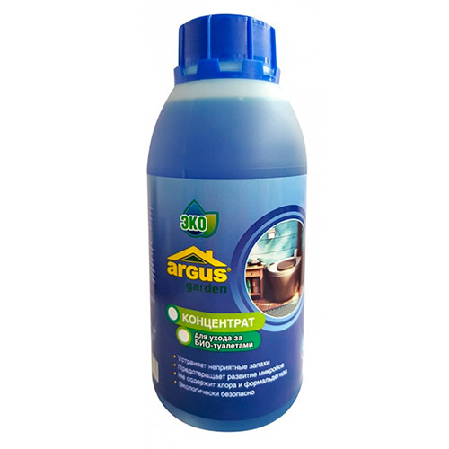 Средство для выгребных ям, септиков, туалетов и био туалетов, 0,5л ARGUS GARDEN, 1/24