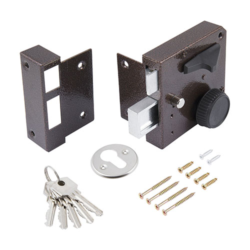 Замок накладной Омега ЗН3А ПНЗ, медь, 1/20