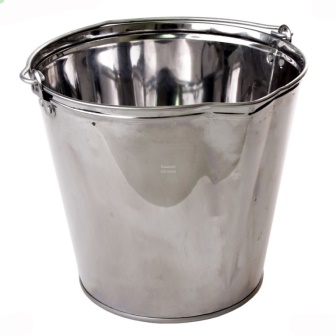 Ведро подойник нерж 12л, Магнитогорск, 1/5