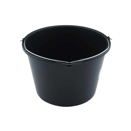 Ведро строительное круглое 20л черное, 5/1