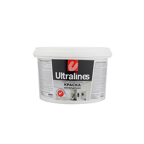 Краска интерьерная 3кг Радуга, для стен и потолков, ULTRA LINES, 4/4