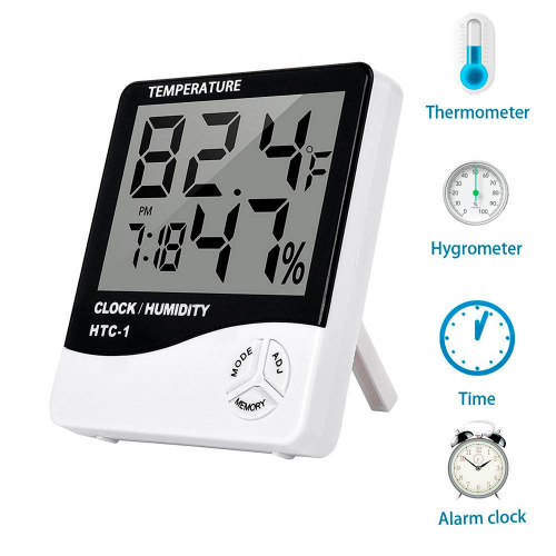 Термометр-гигрометр электронный комнатный НТС-1, 1/50/150