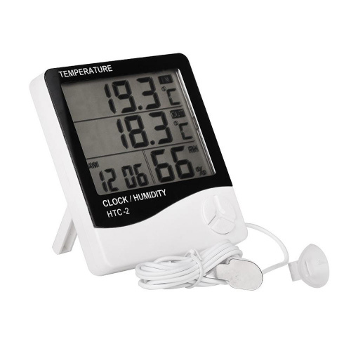 Термометр-гигрометр электронный комнатный, уличный НТС-2, 1/120