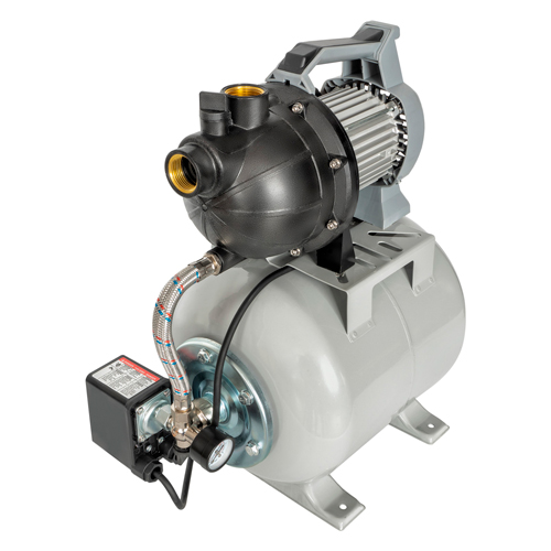 Насосная станция Ставр НС-700/20, 0,7кВт, бак 20л, макс. гл всасыв. 8м, напор 35м, 1, 1/1