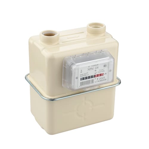 Счетчик газа Газдевайс левый NPM G4, Моск. обл, резьбаG1 1/4 межос. расст110мм, 2026 ГОД, 1/12