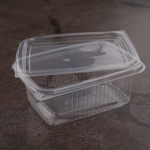 Контейнер с крышкой 200мл, 108х82мм, прямоугольный, 100/1000