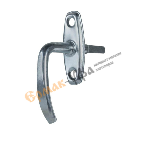 Ручка к завертке врезной Р1 цинк, Кунгур, 10/100