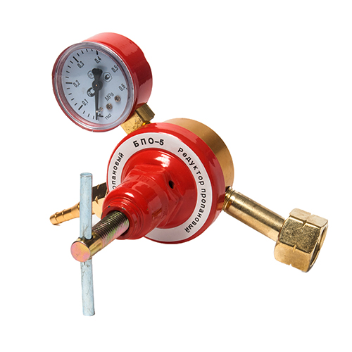 Редуктор пропановый БПО-5, 3, ТИП ИНКО, Латунь, 1/10