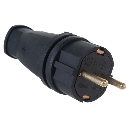 Вилка переносная В16-001, каучук, СВЕТ, Беларусь, 5/100