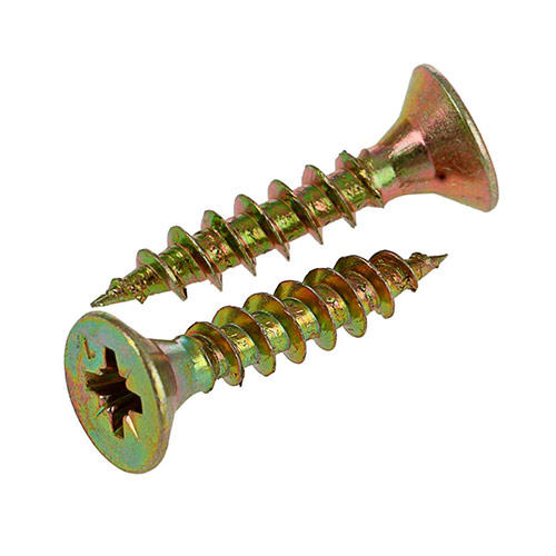 Шуруп для дерева 4,0*16, желтый цинк, 450шт, 1/18