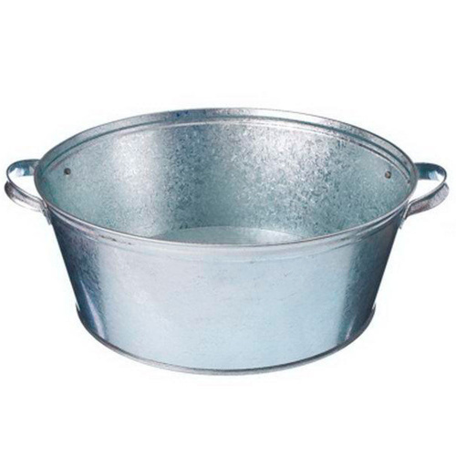 Таз оцинк 13л круглый, Магнитогорск, 1/5