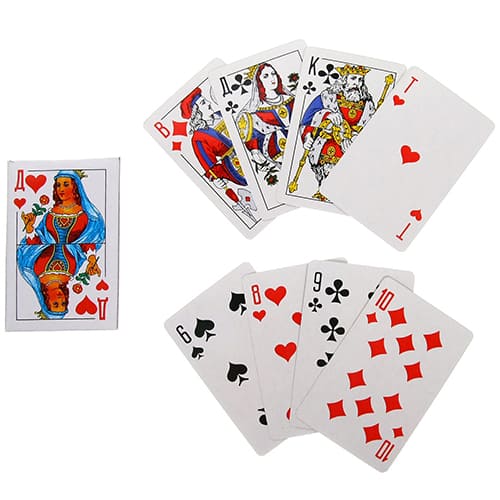 Карты игральные, 36шт, 10/120