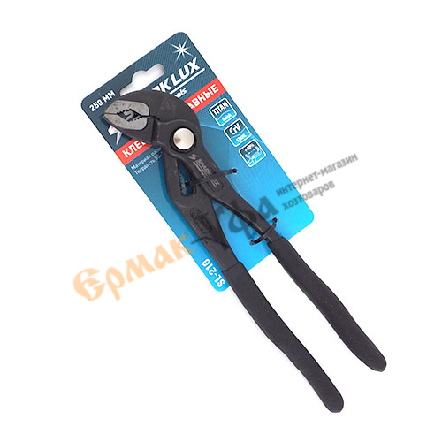 Клещи переставные 250мм, ключ, EX10, 1/6/60