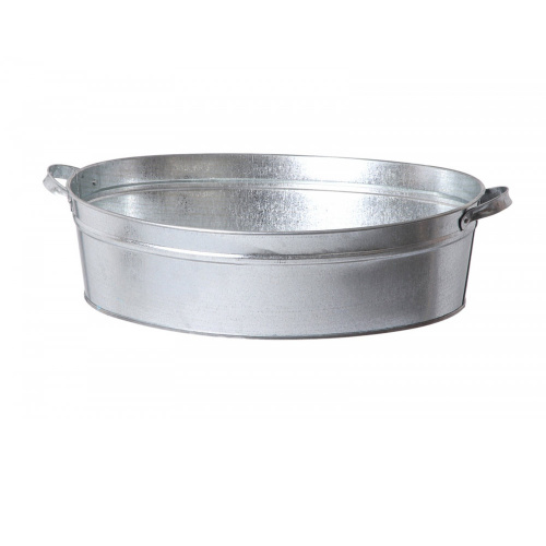 Таз оцинк 23л овальный ЛЫСЬВА, 1/5
