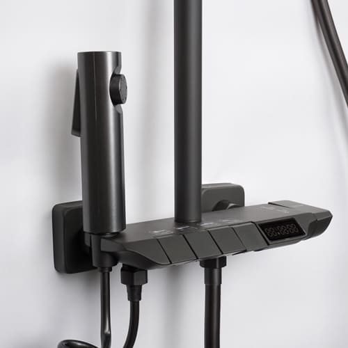 Стойка душевая DIKALAN AL99091-G серый