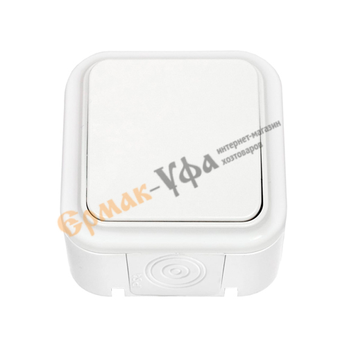 Выключатель А16-222, 1ОП IP54 Пралеска, БЕЛЫЙ, 1/60