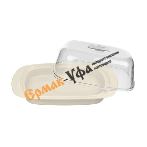 Масленка Verona 170х115х70мм, светло-бежевый, 1/42