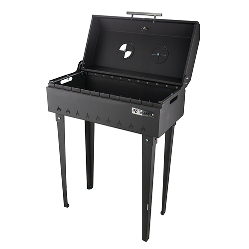 Мангал Гриль с крышкой Булава, 60*31*85, 1/1