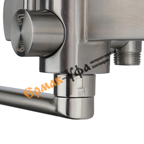 Смеситель для ванны DIKALAN B2266, шар, длинный излив, 1/12