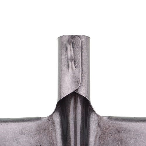 Лопата штыковая рельсовая сталь, универсальная К-1, серый, 12/12