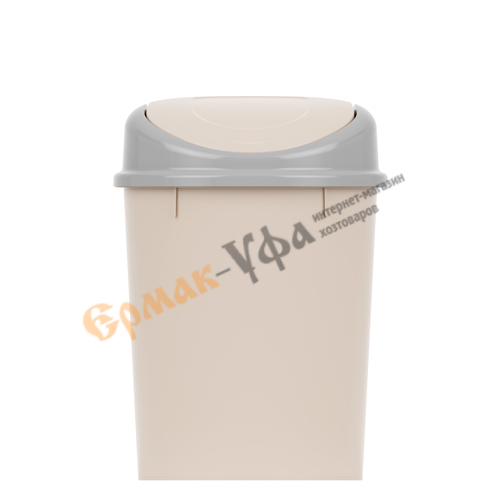 Ведро для мусора 8л овальный, Альтернатива, м4166, 1/5