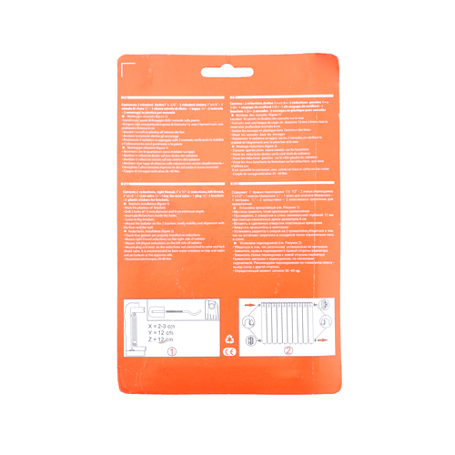 Комплект монтажный для радиатора 1х1/2 с крепежом