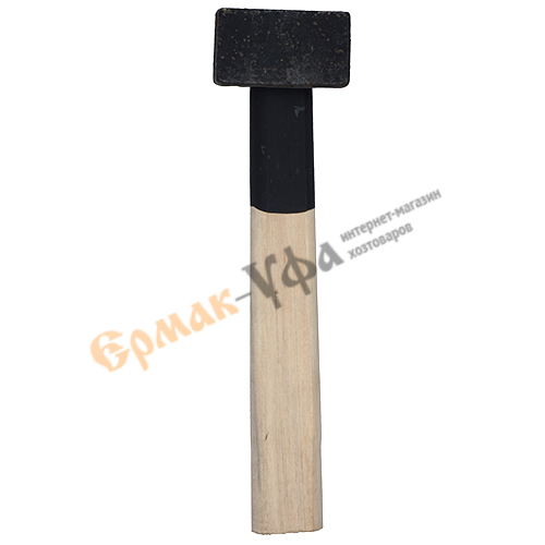 Кувалда 2кг литая с деревянной ручкой, 1/1